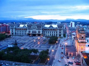 View from Guatemala's Palace