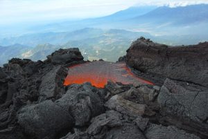 View from Volcano's crater