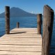 Wonderful view from Atitlan's pier