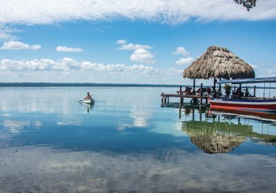 Lake Petén Itza and Actun Can Caves Tour